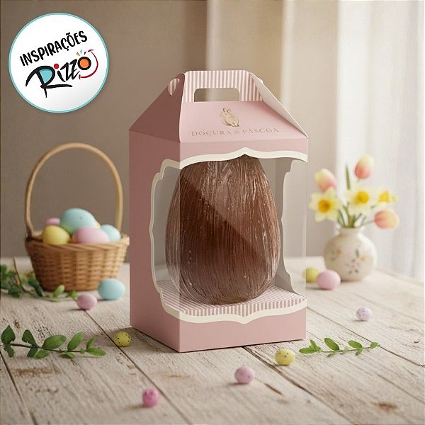 Caixa New Practice para Meio Ovo de 250g - Lavie Foundant - 6 unidades - Cromus - Rizzo