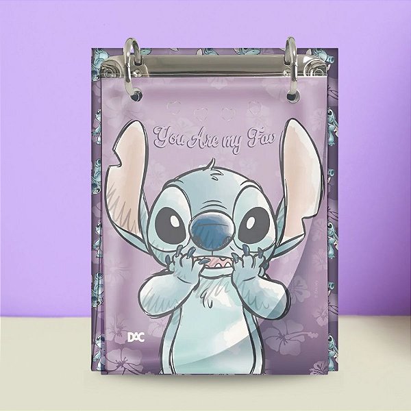 Mini Ficheiro Vertical - Stitch - 16x20cm - Disney Original - 1 unidade - Rizzo