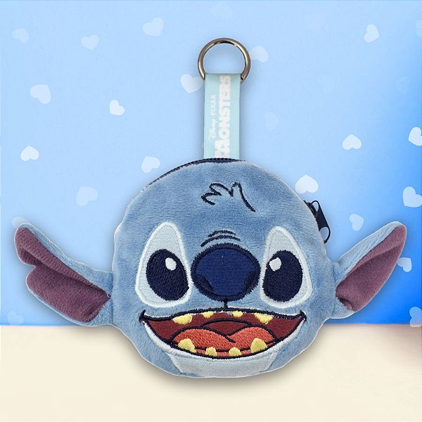 Chaveiro Mini Fluffy - Stitch - 10cm - Disney Original - 1 unidade - Rizzo