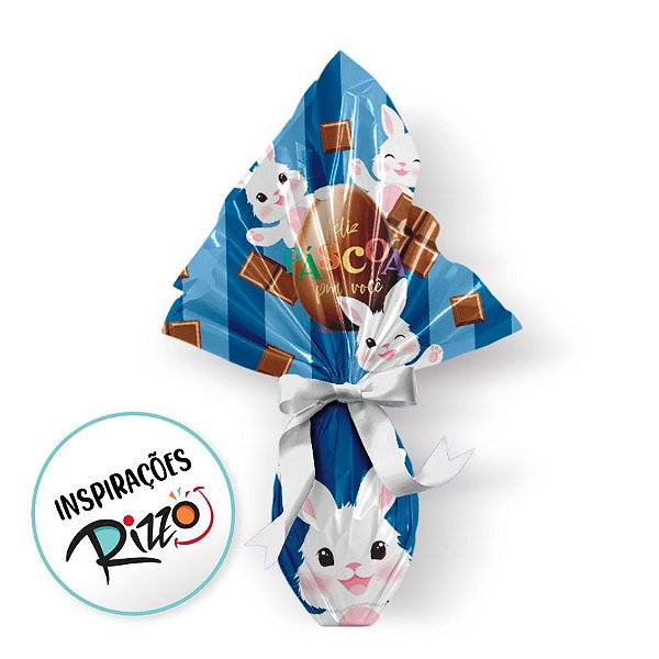 Saco Express 35x35cm Para Ovos de 250g a 350g - Felicita Guga - 25 unidades - Cromus - Rizzo