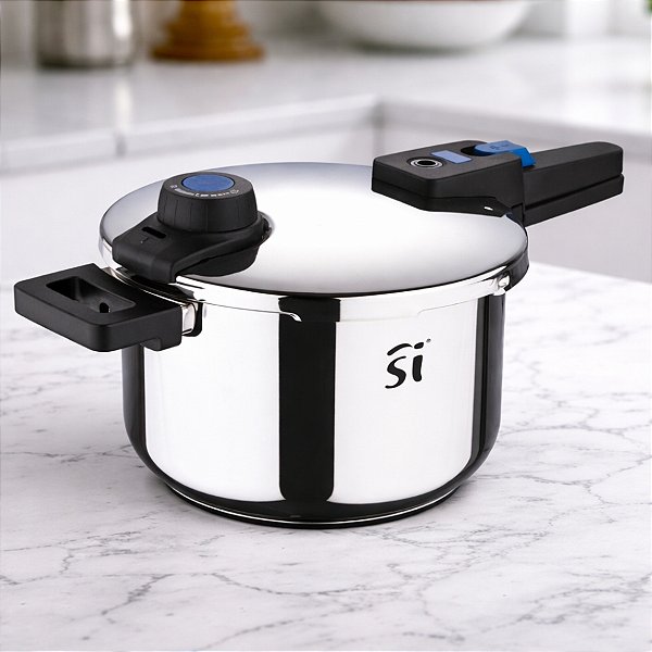 Panela de Pressão em Inox - 6L - 1 unidade - Cromus - Rizzo