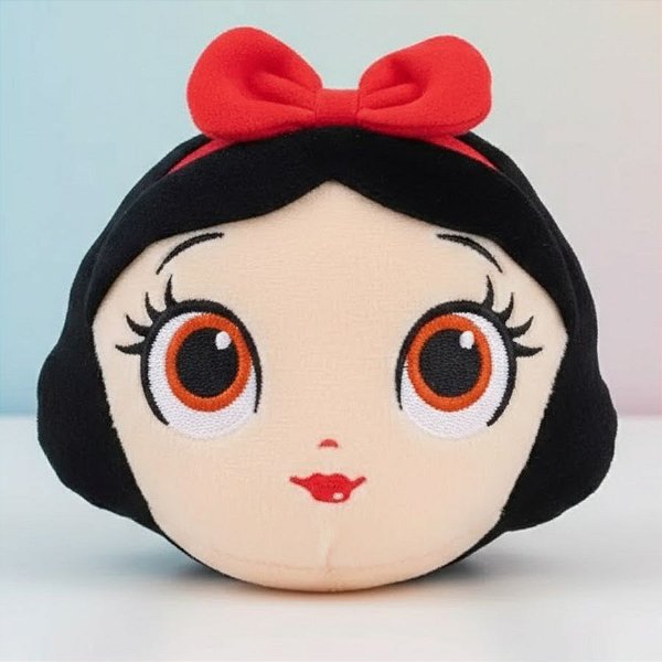 Brinquedo Squish Pelúcia - Branca de Neve - 10cm - Disney Original - 1 unidade - Rizzo