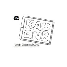 Forma de Acetato Simples - Letras - Ref. 134 - Crystal - Rizzo Confeitaria