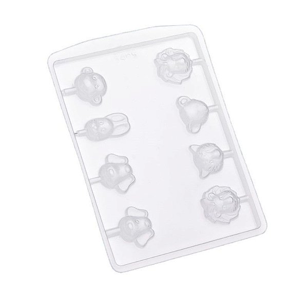 Forma de Acetato Simples - Bichos III - Ref.3405 - Crystal - Rizzo Confeitaria