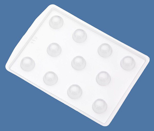 Forma de Acetato Simples - Cerejinha  - Ref.119 - Crystal - Rizzo Confeitaria