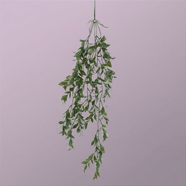 Pendente Folha Permanente - Folhagem - Verde - 76cm - 1 unidade - Cromus - Rizzo