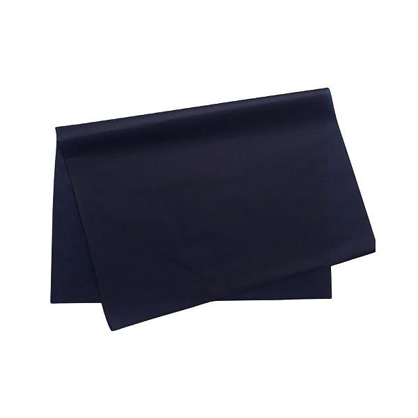 Papel de Seda - 50x70cm - Azul Marinho - 100 unidades - Rizzo