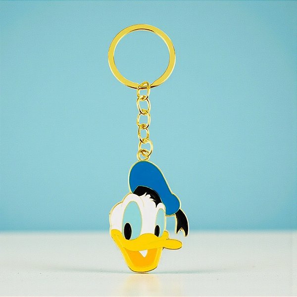Chaveiro Metal - Pato Donald - 5cm - Disney Original - 1 unidade - Rizzo