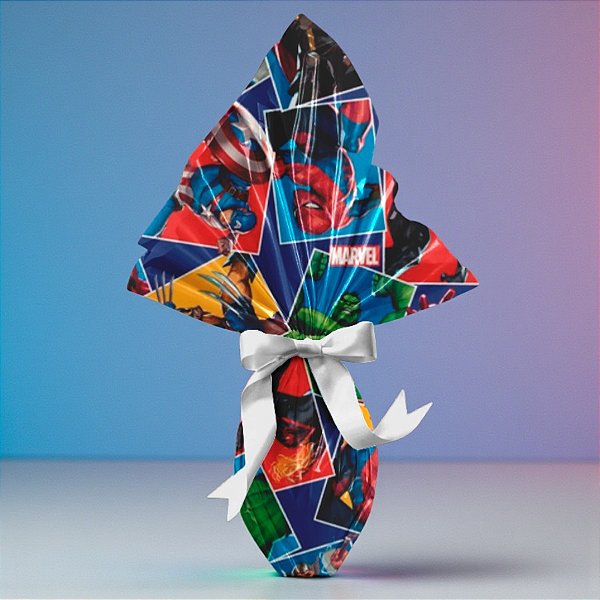 Folha para Ovos de Páscoa Disney - Vingadores - 69x89cm - 25 unidades - Cromus - Rizzo