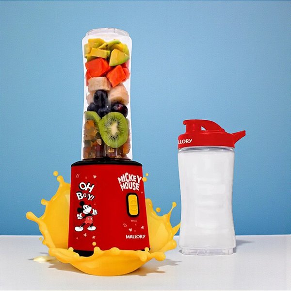 Liquidificador Individual - Mickey Mouse - 127V - Disney Original - 1 unidade - Mallory - Rizzo