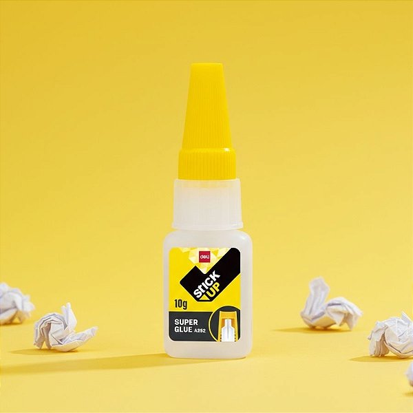 Super Cola Liquída Multiuso Secagem Instantânea - Stick Up - 10g - Caixa - 24 unidades - Deli - Rizzo