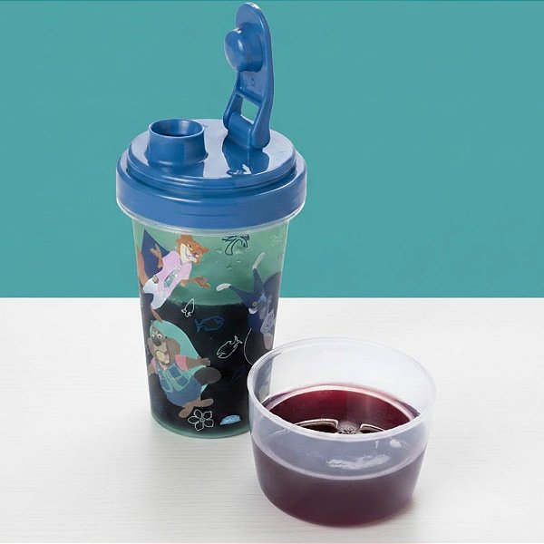 Mini Shakeira Zootopia - 320ml - Disney Original - 1 unidade - Plasútil - Rizzo