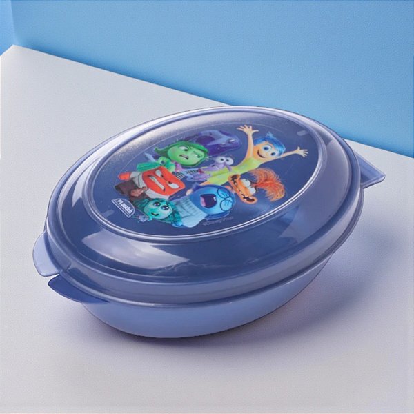 Saboneteira de Plástico - Divertidamente - 180ml - Disney Original - 1 unidade - Plasútil - Rizzo