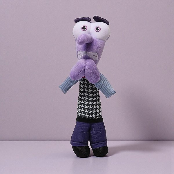 Pelúcia Medo - Divertidamente - 30cm - Disney Original - 1 unidade - Fun - Rizzo