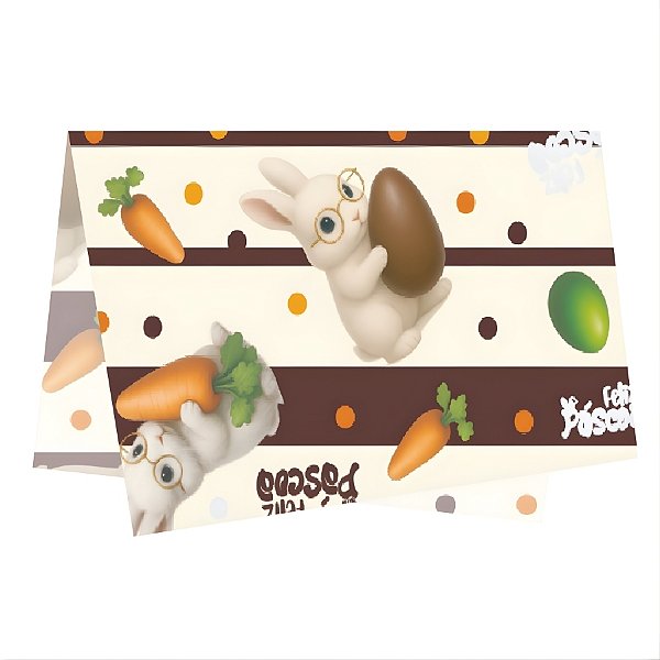 Papel de Seda - 50x70cm - Coelho Brulée - 10 unidades - Rizzo