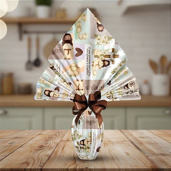 Papel Seda - 50x70cm - Páscoa Cristã - 10 unidades - Rizzo