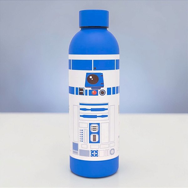 Garrafa Térmica Max - R2D2 - Star Wars - 500ml - Disney Original - 1 unidade - Zona Criativa - Rizzo