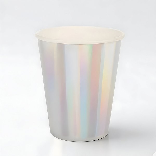 Copo de Papel - Furta Cor - 270ml - 10 unidades - Rizzo