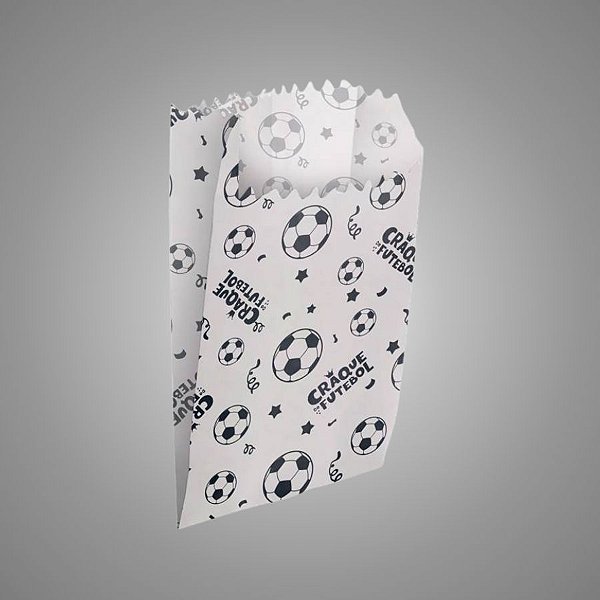 Saco de Papel - Futebol - 7,5x14cm - 50 unidades - Regina - Rizzo