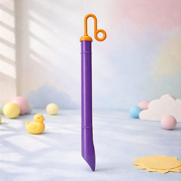 Brinquedo Flauta Piu Piu - Roxo - 25cm - 1 unidade - Rizzo