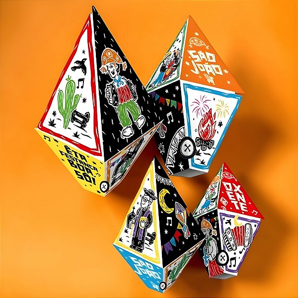 Balão Decorativo de Papel - Cordel de São João - 4 unidades - Regina - Rizzo