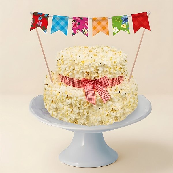 Bandeirinha Decorativa Para Doce - Arraiá - 25cm - 1 unidade - Regina - Rizzo