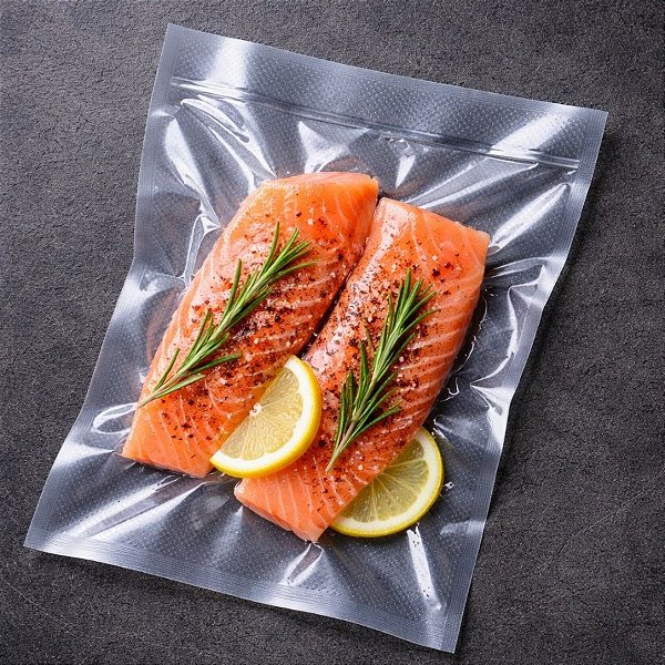 Saco Plástico para Seladora a Vácuo Gofrada - 20cm - 100 unidades - Rizzo