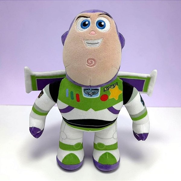 Pelúcia Buzz Lightyear - Toy Story - 33cm - Disney Original - 1 unidade - Fun - Rizzo