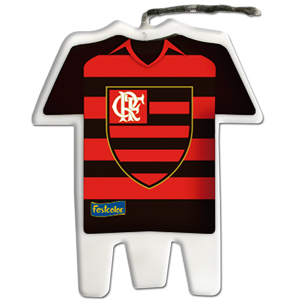 Vela Camisa Festa Flamengo - 1 unidade - Festcolor -  Embalagens e Festas