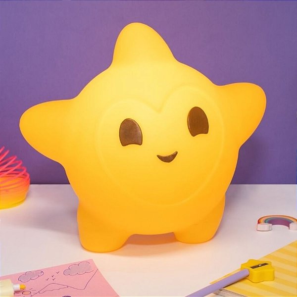 Luminária Estrela dos Desejos - Wish - 27cm - Disney Original - 1 unidade - Usare - Rizzo