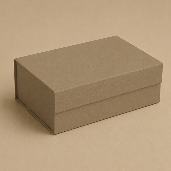 Caixa de Papel Rígido Retangular com Imã - Duna - G 33,5x24,5x10cm - 1 unidade - Cromus - Rizzo
