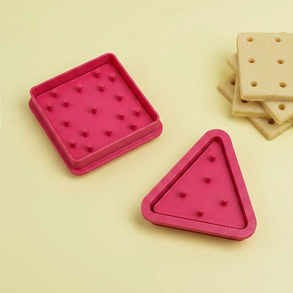 Kit Cortador + Biscoitos e Salgadinhos 3D - Ref.1079 - 4cm - 1 unidade - RR Cortadores - Rizzo