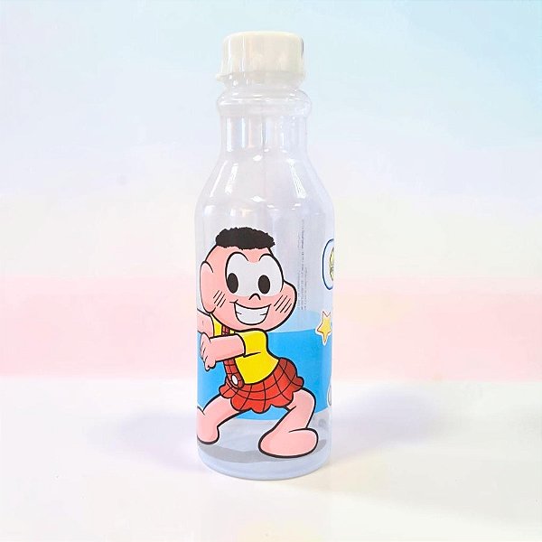 Garrafa Retrô - Turma da Mônica - Cascão - 500ml - 1 unidade - Plasútil - Rizzo