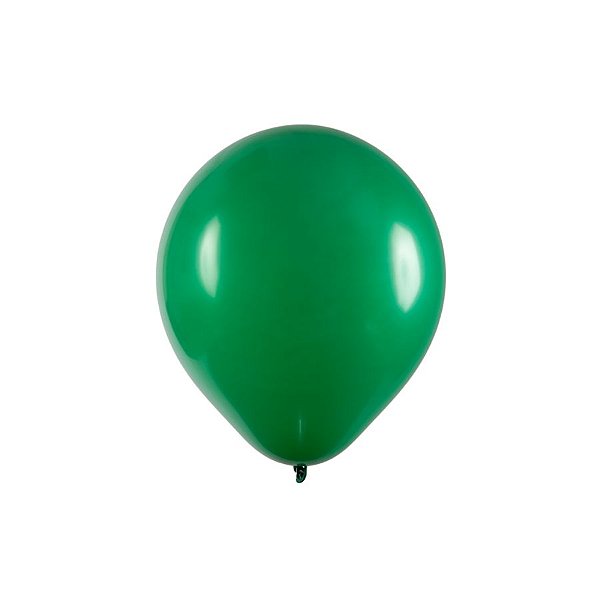 Balão de Festa Redondo Profissional Látex Liso 24" 60cm - Verde - 3 unidades - Art-latex - Rizzo