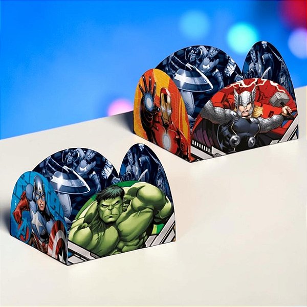 Porta Forminha - Vingadores - Disney Original - 100 unidades - Regina - Rizzo