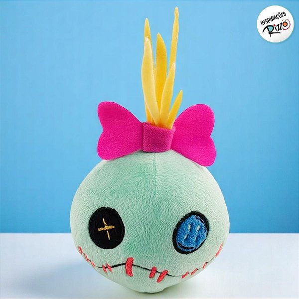 Brinquedo Squish Pelúcia - Xêpa - Stitch - 8cm - 1 unidade - Disney Original - Rizzo
