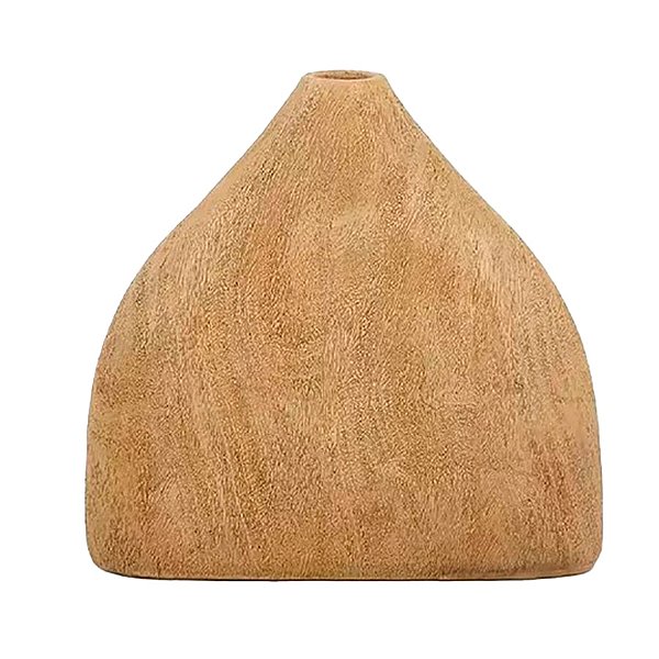 Vaso Triangular de Polirresina - 23cm - 1 unidade - Rizzo
