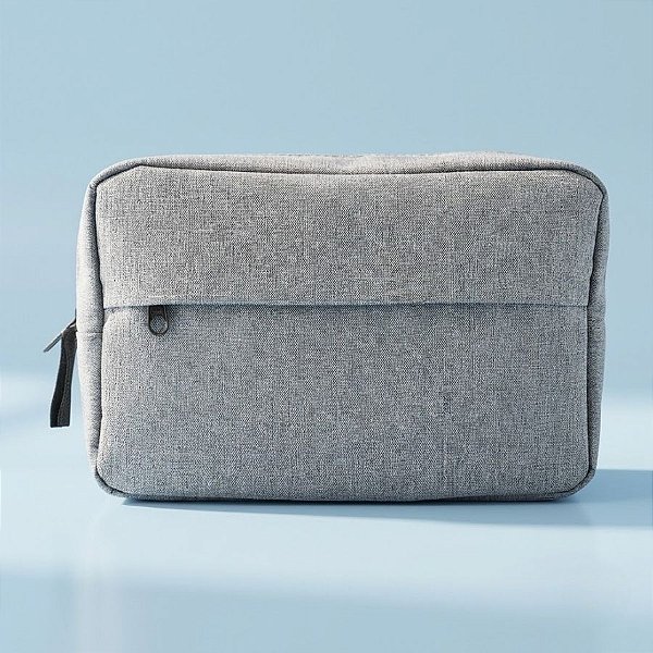 Necessaire Masculina - Cinza - 23x15x7cm - 1 unidade - Rizzo