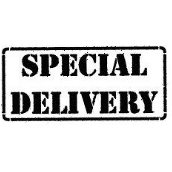 Carimbo Artesanal Special Delivery - M - 6,0x2,7cm - Cod.RI-041 - Rizzo Confeitaria