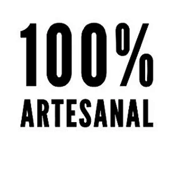 Carimbo Artesanal 100% Artesanal - M - 6,0x6,1cm - Cod.RI-044 - Rizzo Confeitaria