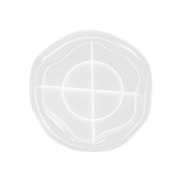 Molde de Silicone - Bandeja Geodo - 19x18,5cm - 1 unidade - Rizzo