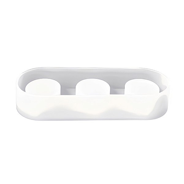 Molde de Silicone - Porta Vela 3 Espaços - 19x6cm - 1 unidade - Rizzo