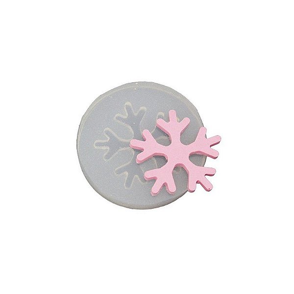 Molde de silicone Floco de Neve Ref. 97 Flexarte