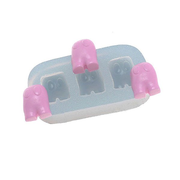 Molde de silicone Trio de Bermudinhas Ref. 349 Flexarte