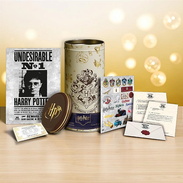 Lata Colecionável - Harry Potter - 6 Itens - 1 unidade - DAC Art - Rizzo