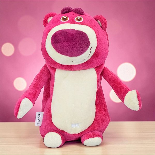 Estojo Simples Fluffy - Lotso - Toy Story - 21x9,5cm - Disney Original - 1 unidade - DAC Art - Rizzo