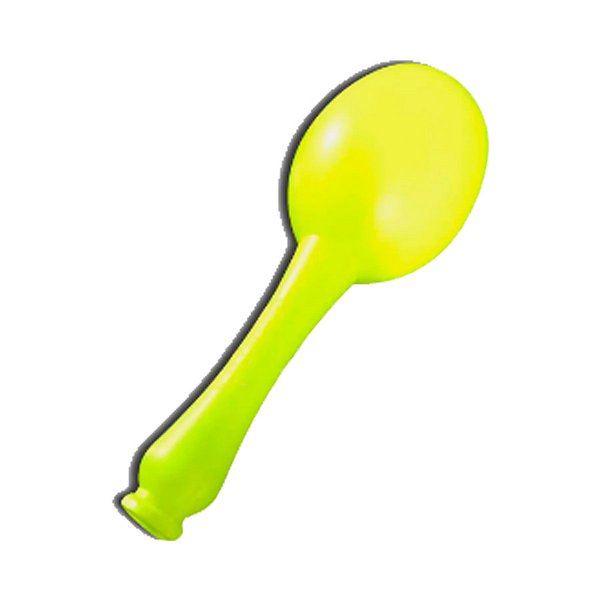 Maracá de Plastico Amarelo - 1 unidade - Rizzo