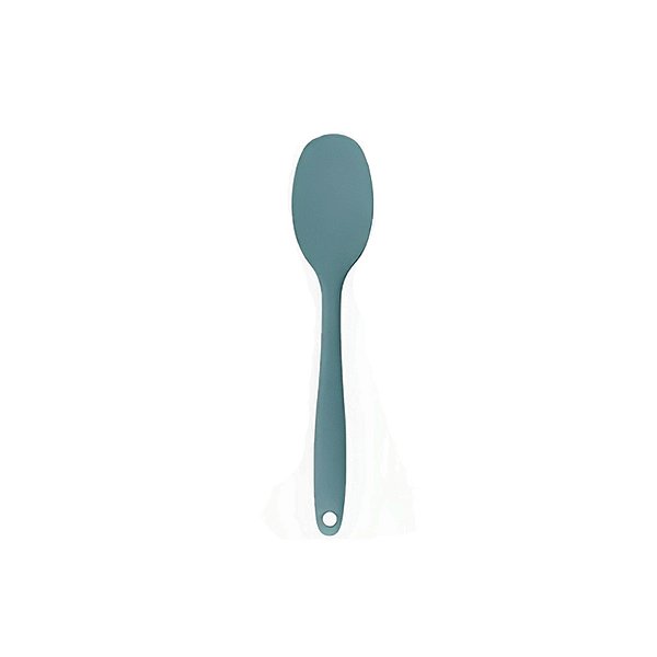 Espátula Redonda em Silicone Mini  - Verde - 21x4,2cm - 1 unidade - Rizzo