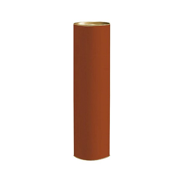 Lata para Bebida Lisa - Marrom - 34,5cm - 1 unidade - Cromus - Rizzo