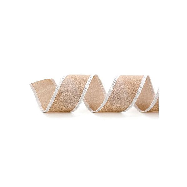 Fita Aramada - Borda Branca -  6,3 cm x 9,14 m - 1 unidade - Cromus  - Rizzo